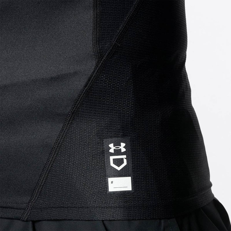 アンダーアーマーUNDERARMOURジムフィットネスヨガウェア長袖TシャツロンTアイソチルコンプレッションロングスリーブクルーネックシャツ1364468-001メンズ男性26SP春夏