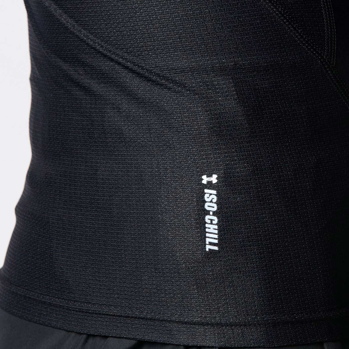 アンダーアーマーUNDERARMOURジムフィットネスヨガウェア長袖TシャツロンTアイソチルコンプレッションロングスリーブクルーネックシャツ1364468-001メンズ男性26SP春夏