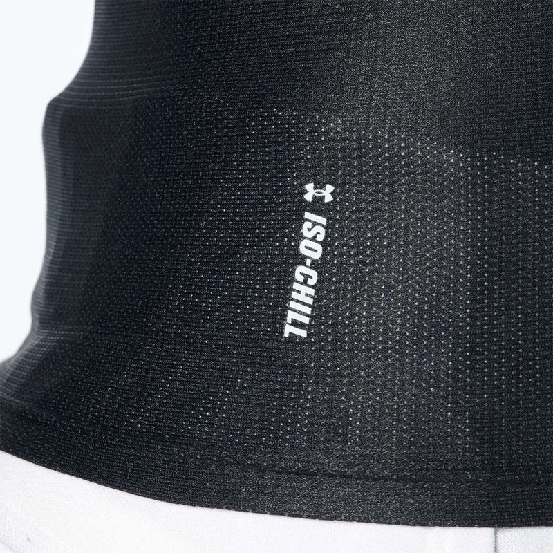 アンダーアーマーUNDERARMOURジムフィットネスヨガウェア半袖Tシャツアイソチルコンプレッションショートスリーブクルーネックシャツ1364732-001メンズ男性26SP春夏