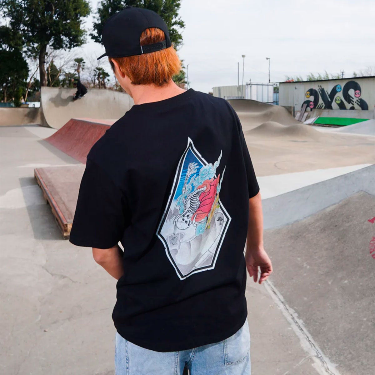ボルコムVOLCOMスケボースケートボードウェア半袖TシャツNOZAKASKATESSTEEVST261011メンズ男性26SP春夏