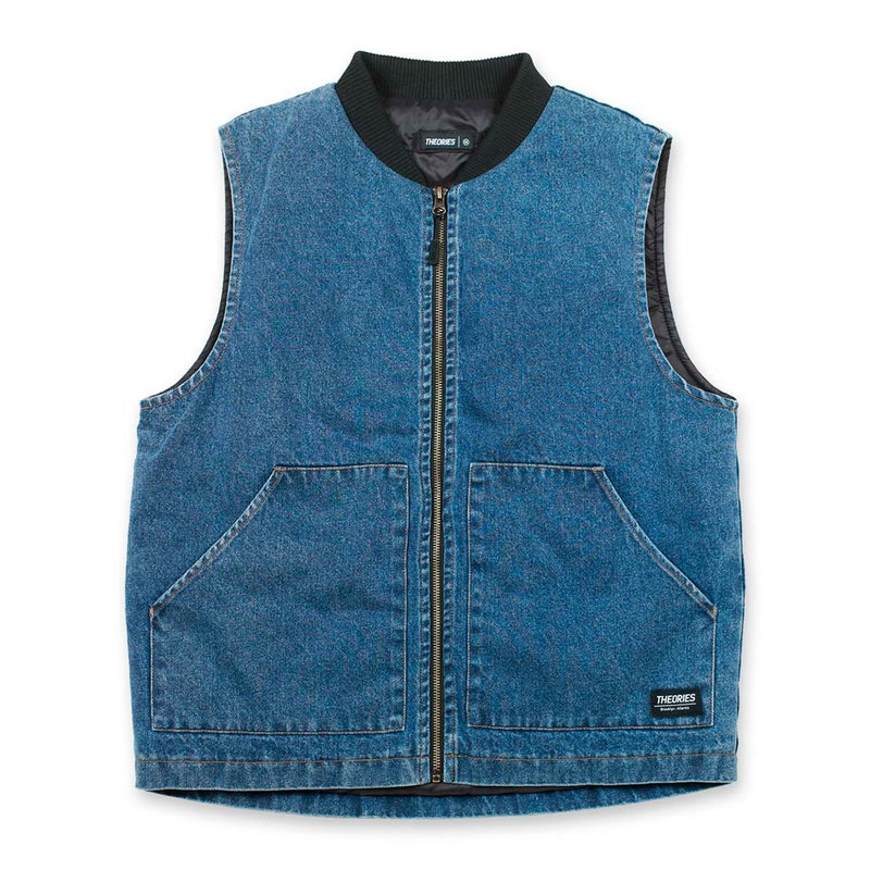 セオリーズTHEORIESスケボースケートボードウェアベストDakotaDenimVest36391SE80205メンズ男性26SP春夏