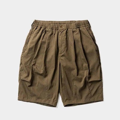 タイトブースTIGHTBOOTHランニングウェアボトムスショートハーフパンツ短パンSEERSUCKERBIGSHORTSSU26-B05メンズ男性26SU春夏