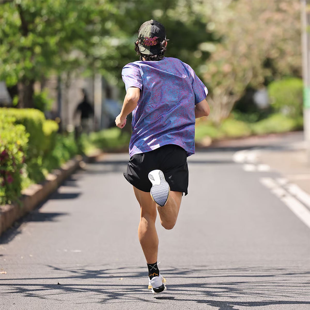 エルドレッソELDORESOランニングウェア半袖TシャツFigureTeeE1018116メンズレディースユニセックス26SP春夏