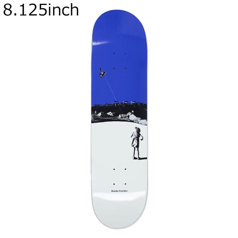 ポーラーPOLARスケボースケートボードデッキ板ROMANGONZALEZKITEBLUE8.12517411HI6002126SP春夏