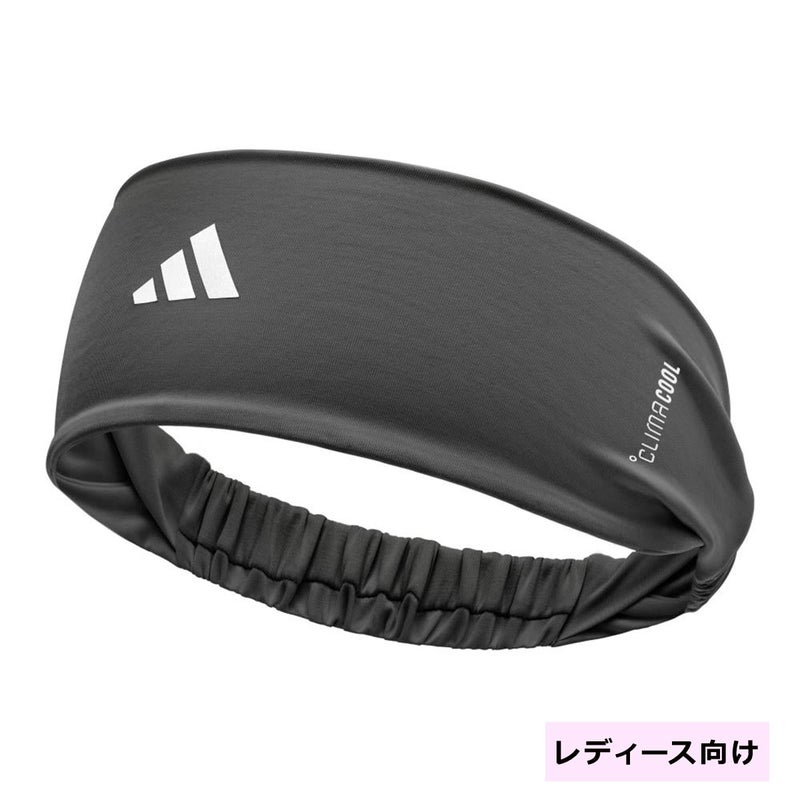 アディダスadidasジムフィットネストレーニングスポーツヘッドバンドブラックADAC-16400