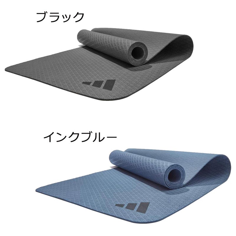 アディダスadidasジムフィットネストレーニングヨガマット4mmADYG-10001