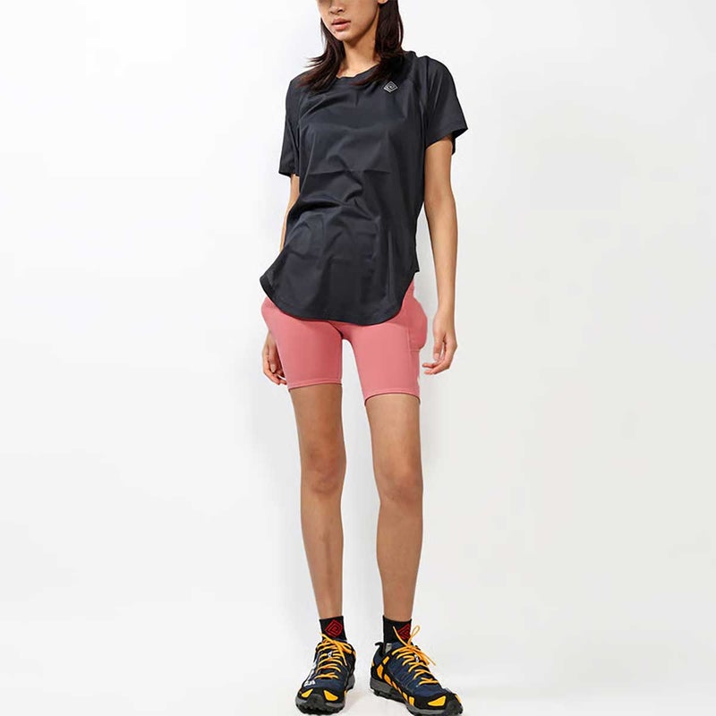 エルドレッソELDORESOランニングウェア半袖TシャツTransformTeeE1017716メンズレディースユニセックス26SP春夏