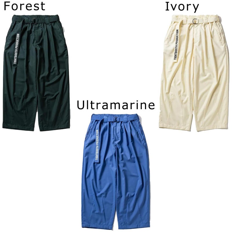 タイトブースTIGHTBOOTHスケボースケートボードウェアボトムスロングパンツ長ズボンBAGGYSLACKSSS26-B10メンズ男性26SP春夏