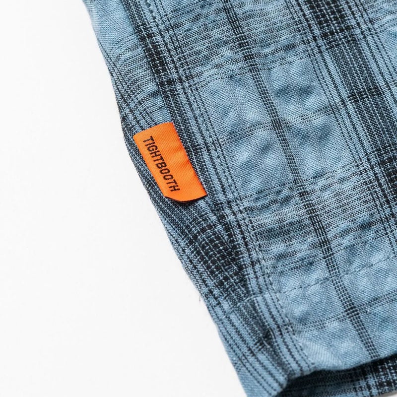 タイトブースTIGHTBOOTHスケボースケートボードウェア半袖シャツPLAIDS/SSHIRTSS26-S07メンズ男性26SP春夏
