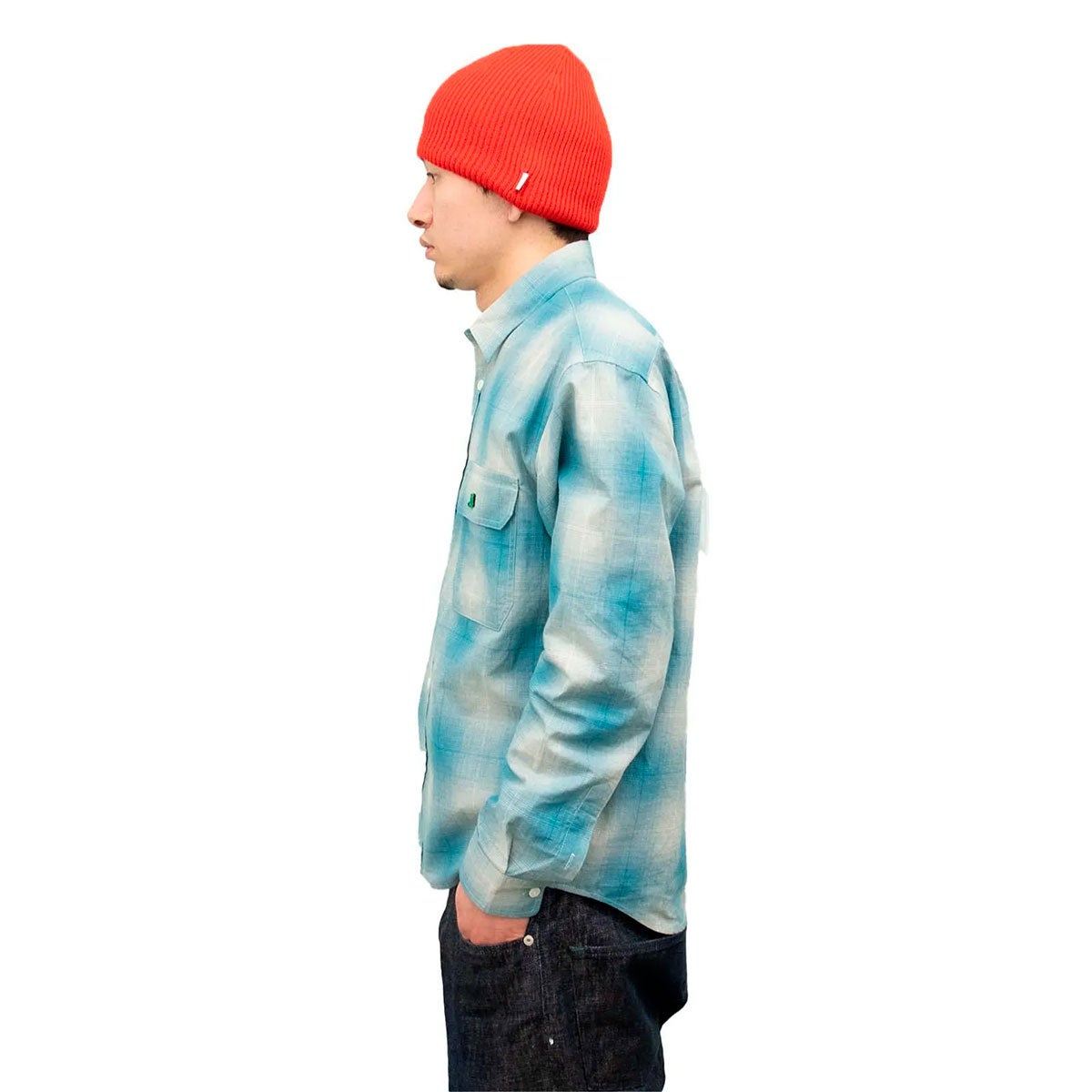 ウィムジーWHIMSYスケボースケートボードウェア長袖シャツSHADOWPLAIDSHIRT12231U130270メンズ男性26SP春夏