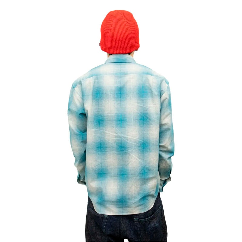 ウィムジーWHIMSYスケボースケートボードウェア長袖シャツSHADOWPLAIDSHIRT12231U130270メンズ男性26SP春夏