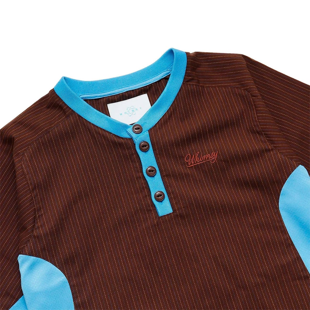 ウィムジーWHIMSYスケボースケートボードウェア半袖シャツBASEBALLHENLEYSHIRT12231U130273メンズ男性26SP春夏