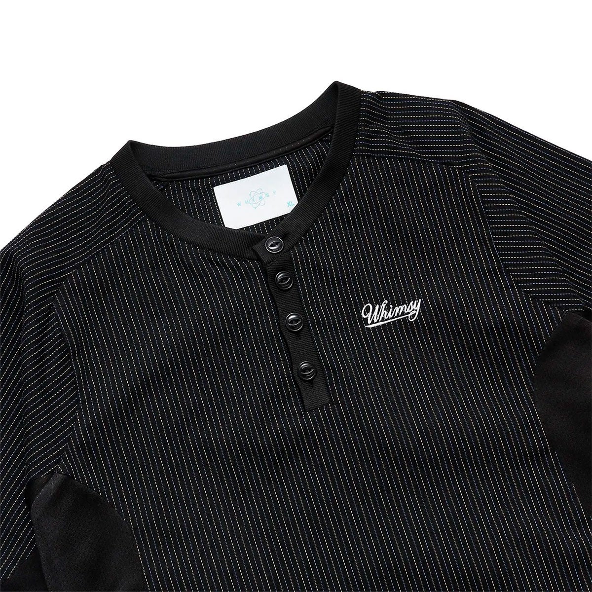 セール32%OFF】ウィムジー WHIMSY メンズ 半袖シャツ BASEBALL HENLEY