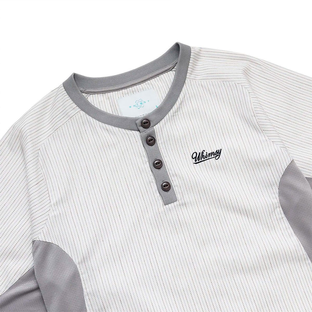 ウィムジーWHIMSYスケボースケートボードウェア半袖シャツBASEBALLHENLEYSHIRT12231U130273メンズ男性26SP春夏