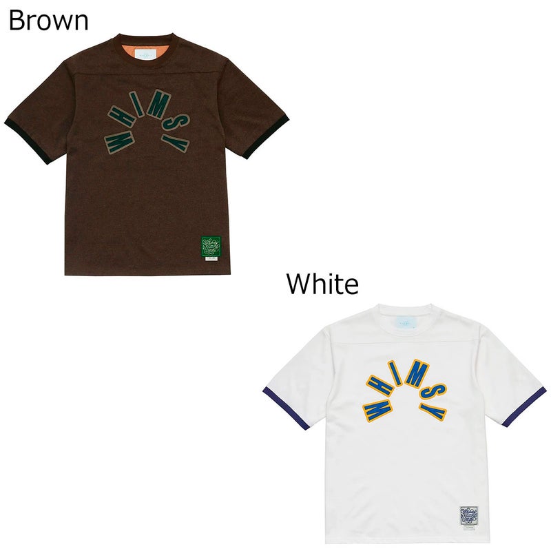 ウィムジーWHIMSYスケボースケートボードウェア半袖TシャツARCHLOGORINGERTEE12231U130274メンズ男性26SU春夏