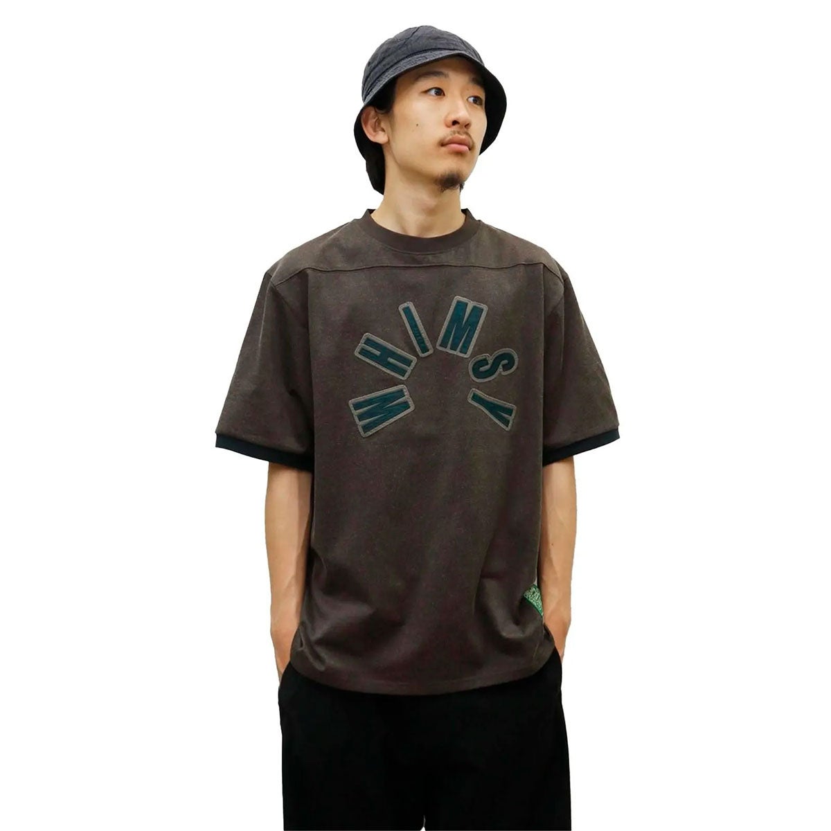 ウィムジーWHIMSYスケボースケートボードウェア半袖TシャツARCHLOGORINGERTEE12231U130274メンズ男性26SU春夏