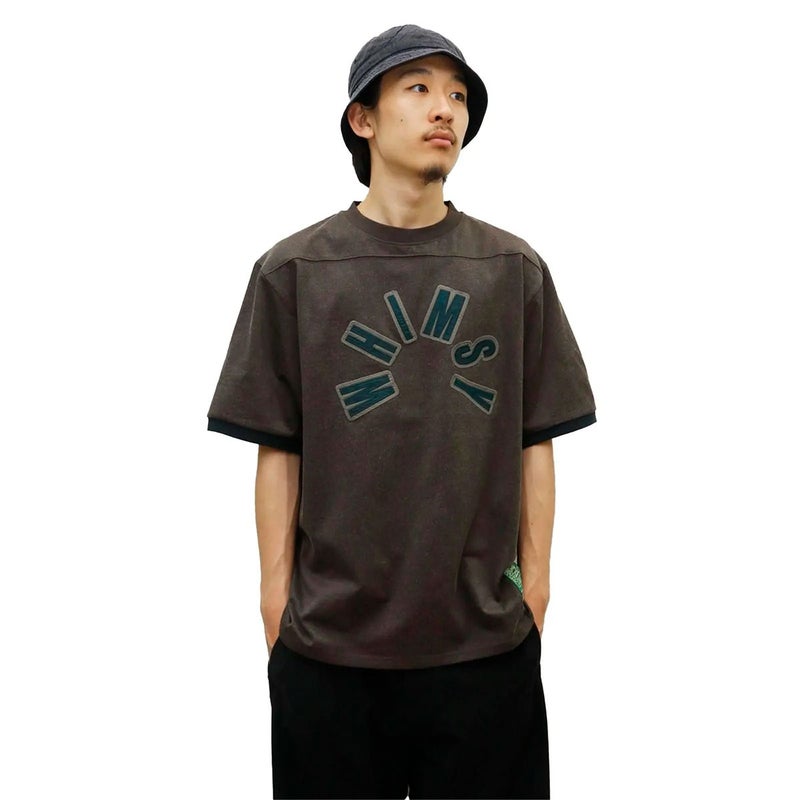 ウィムジーWHIMSYスケボースケートボードウェア半袖TシャツARCHLOGORINGERTEE12231U130274メンズ男性26SU春夏