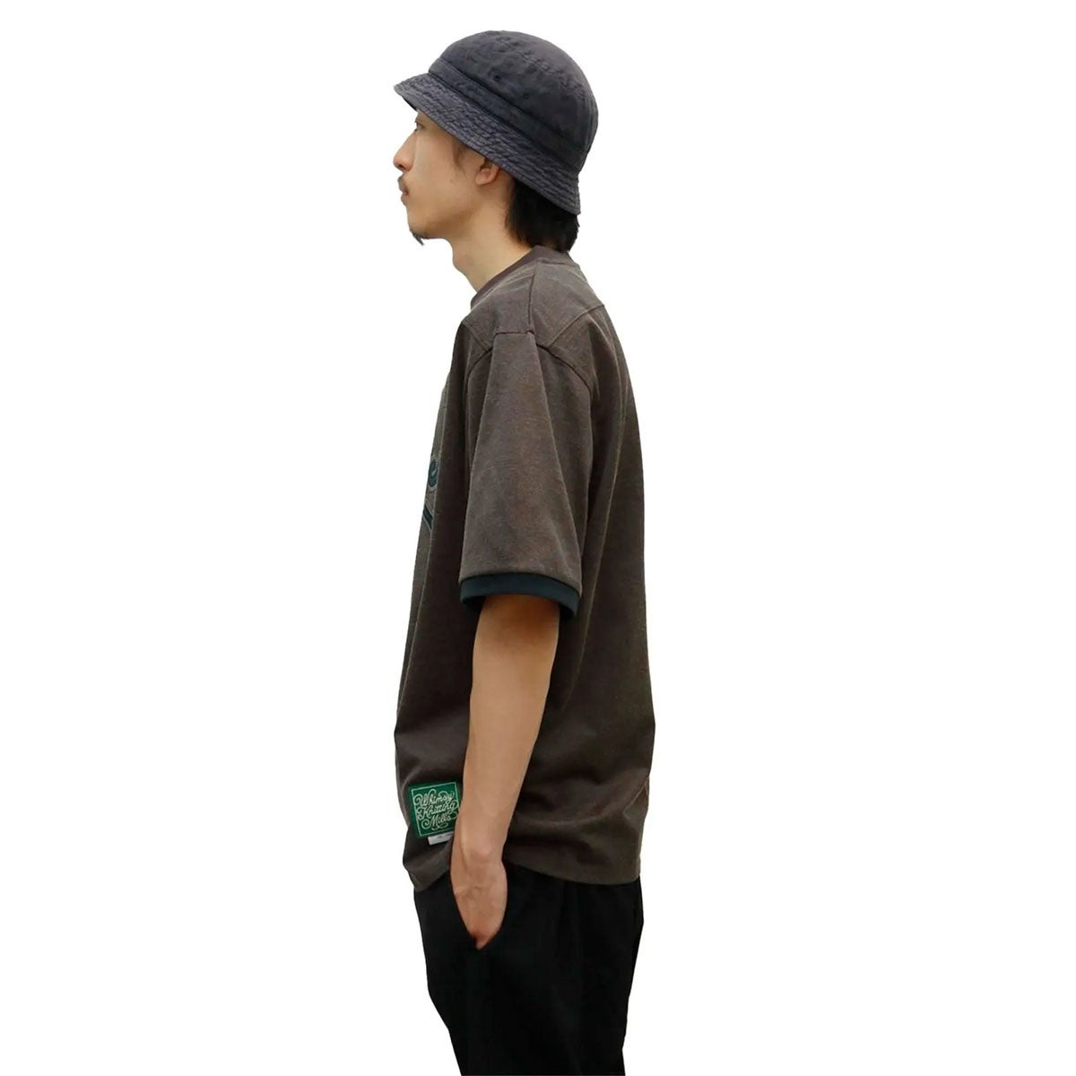 ウィムジーWHIMSYスケボースケートボードウェア半袖TシャツARCHLOGORINGERTEE12231U130274メンズ男性26SU春夏