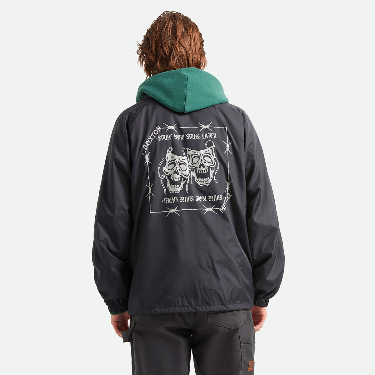 ブリクストンBRIXTONスケボースケートボードウェアアウタージャケットWATCHMANLIGHTWEIGHTCOACHESJACKET03488メンズ男性26SP春夏