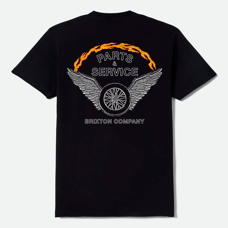 ブリクストンBRIXTONスケボースケートボードウェア半袖TシャツLEEWAYS/SSTT17419メンズ男性26SP春夏