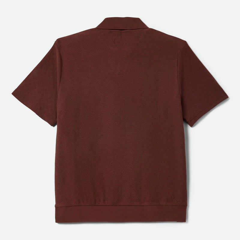 ブリクストンBRIXTONスケボースケートボードウェア半袖ポロシャツTHEOJACQUARDS/SPOLO22898メンズ男性26SP春夏