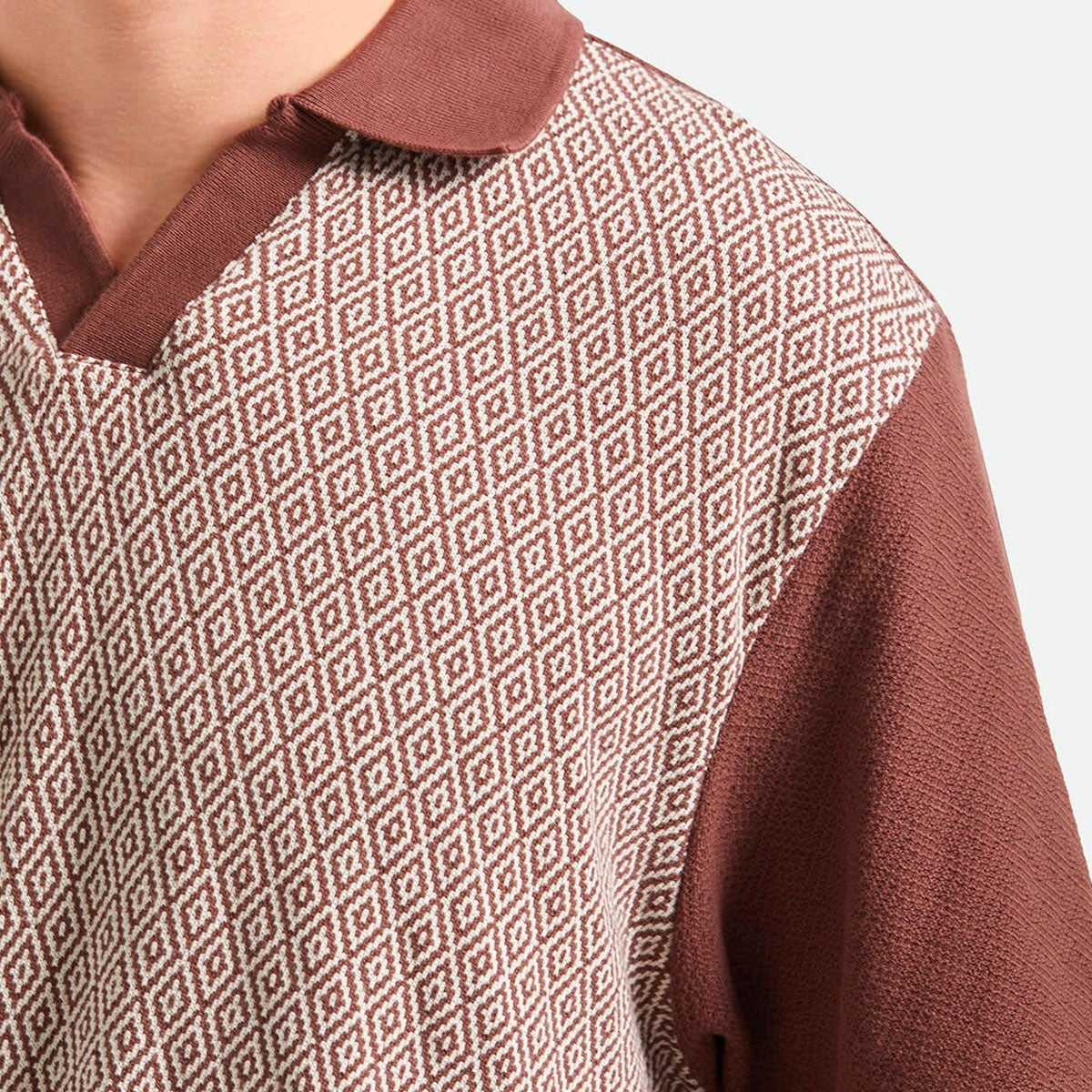ブリクストンBRIXTONスケボースケートボードウェア半袖ポロシャツTHEOJACQUARDS/SPOLO22898メンズ男性26SP春夏