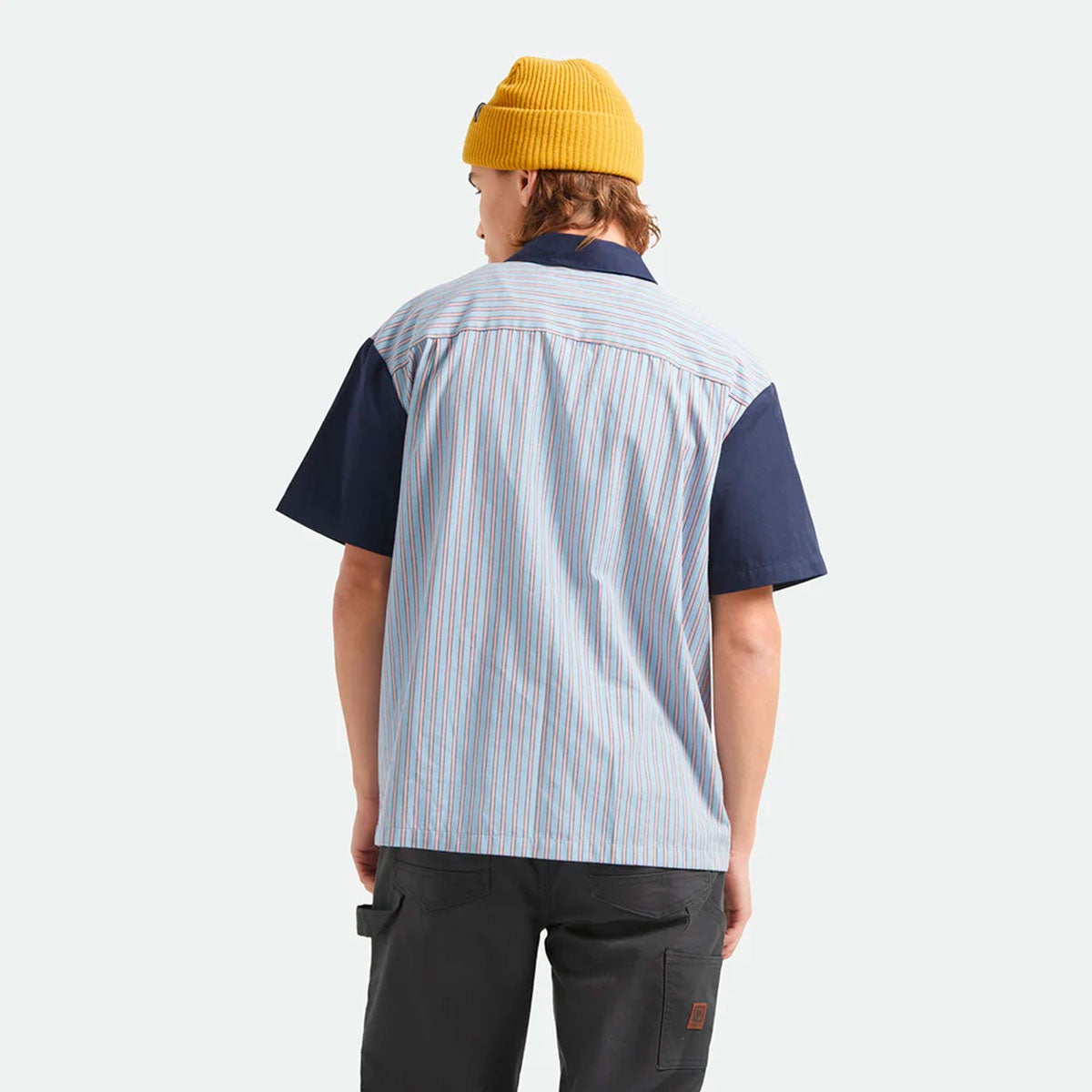 ブリクストンBRIXTONスケボースケートボードウェア半袖シャツBUILDERSOLSONS/SWVN22916メンズ男性26SP春夏