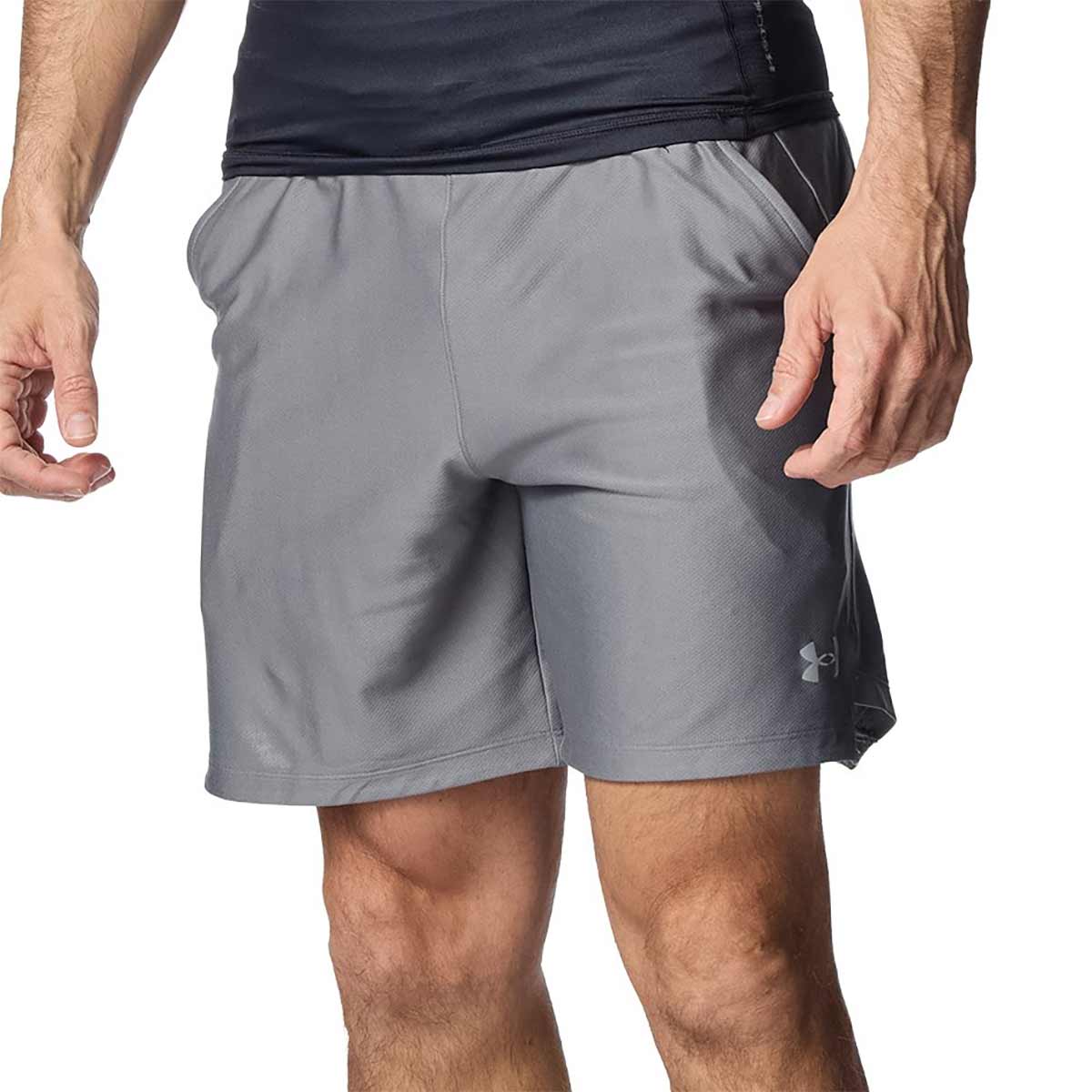 アンダーアーマーUNDERARMOURジムフィットネスヨガウェアボトムスショートハーフパンツ短パンクールプロショーツ6012588-709メンズ男性26SP春夏