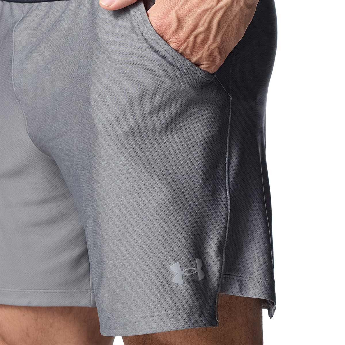 アンダーアーマーUNDERARMOURジムフィットネスヨガウェアボトムスショートハーフパンツ短パンクールプロショーツ6012588-709メンズ男性26SP春夏