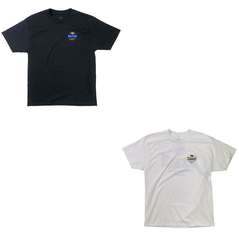 ブリクストンBRIXTONスケボースケートボードウェア半袖TシャツBRIXTONPINNACLES/SSTD17564メンズ男性26SP春夏