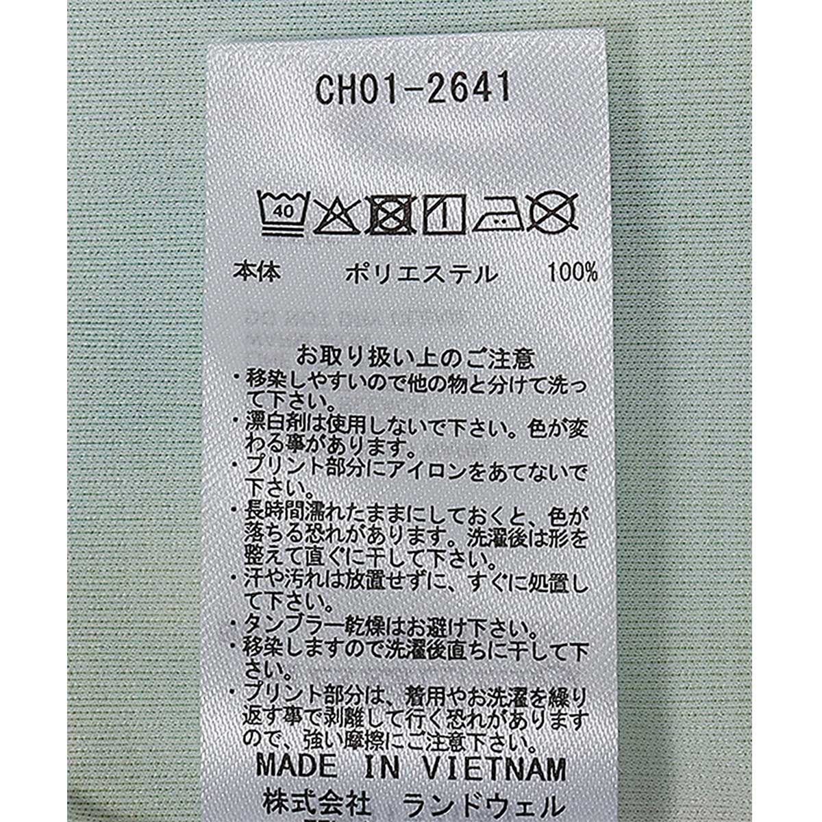 チャムスCHUMSランニングウェア半袖TシャツパターンドTシャツCH11-2641レディース女性26SP春夏