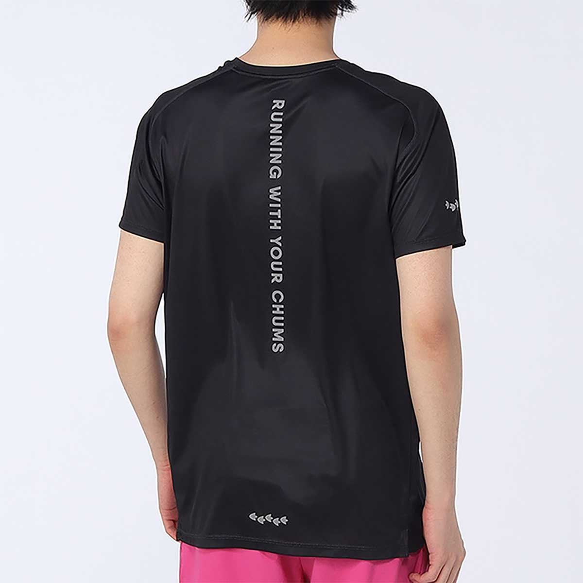 チャムスCHUMSランニングウェア半袖TシャツマラソンTシャツCH11-2769レディース女性26SP春夏