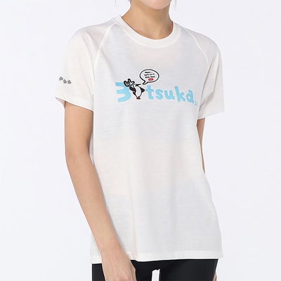 チャムスCHUMSランニングウェア半袖Tシャツチャムス×ミツカランニングチアリングブービーTシャツCH11-2797レディース女性26SP春夏