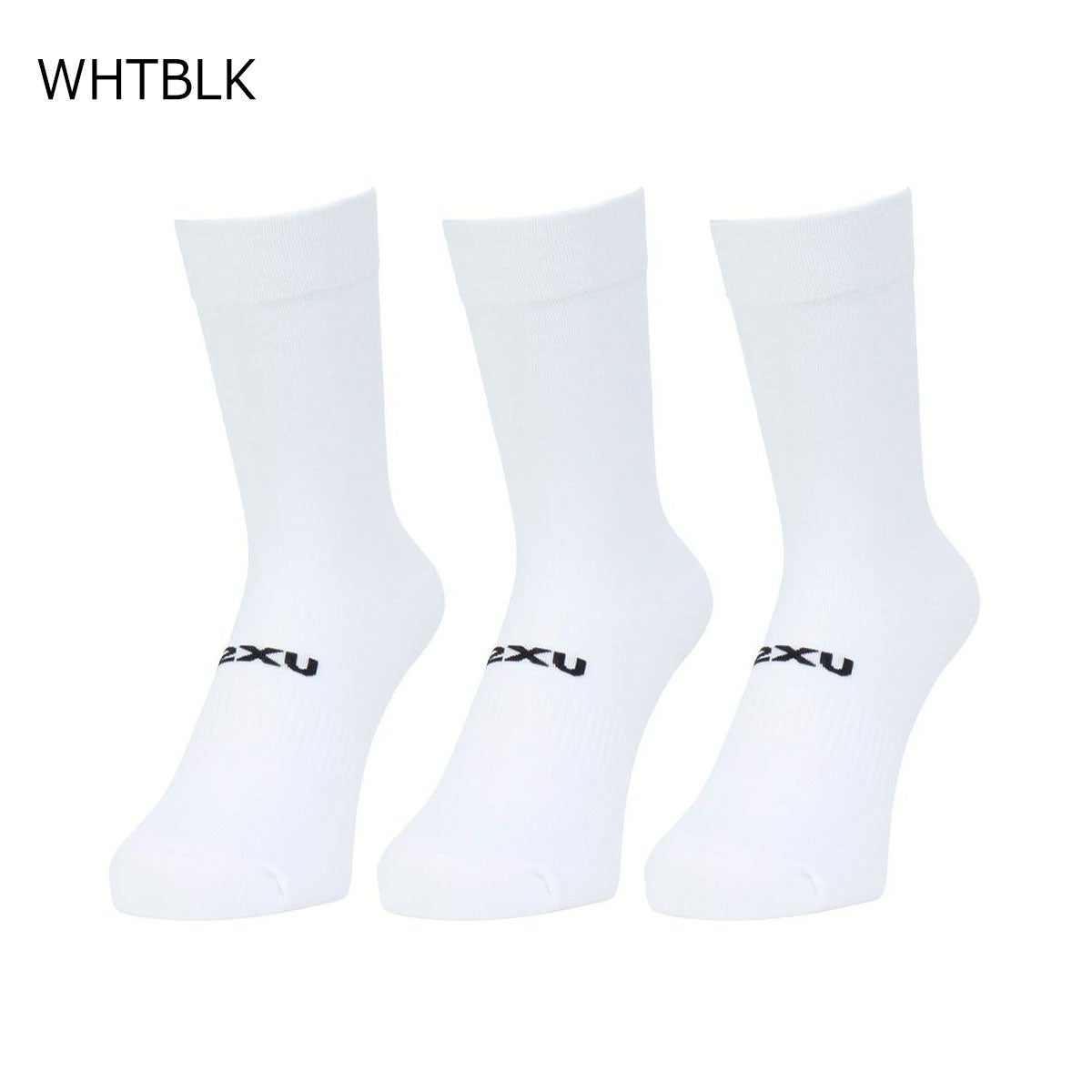 ツータイムズユー2XUランニングソックス靴下CrewSocks3Packクルーソックス3足組UQ7238Eメンズレディースユニセックス26SP春夏