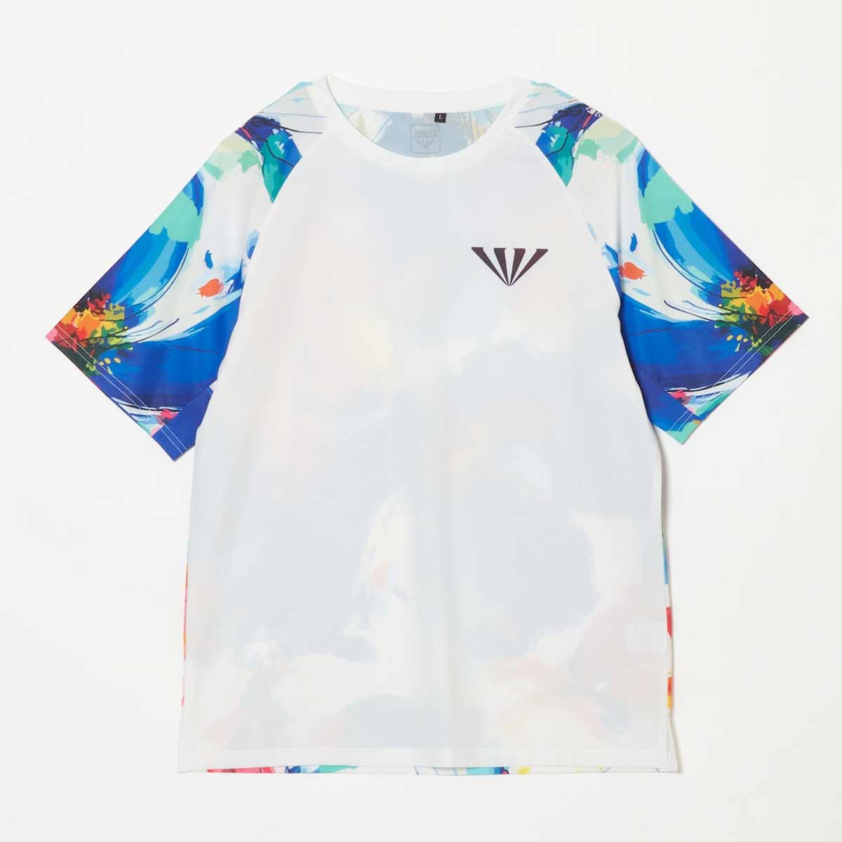 ジンガーJINGERランニングウェア半袖TシャツJ-1054-WHTメンズレディースユニセックス26SU春夏