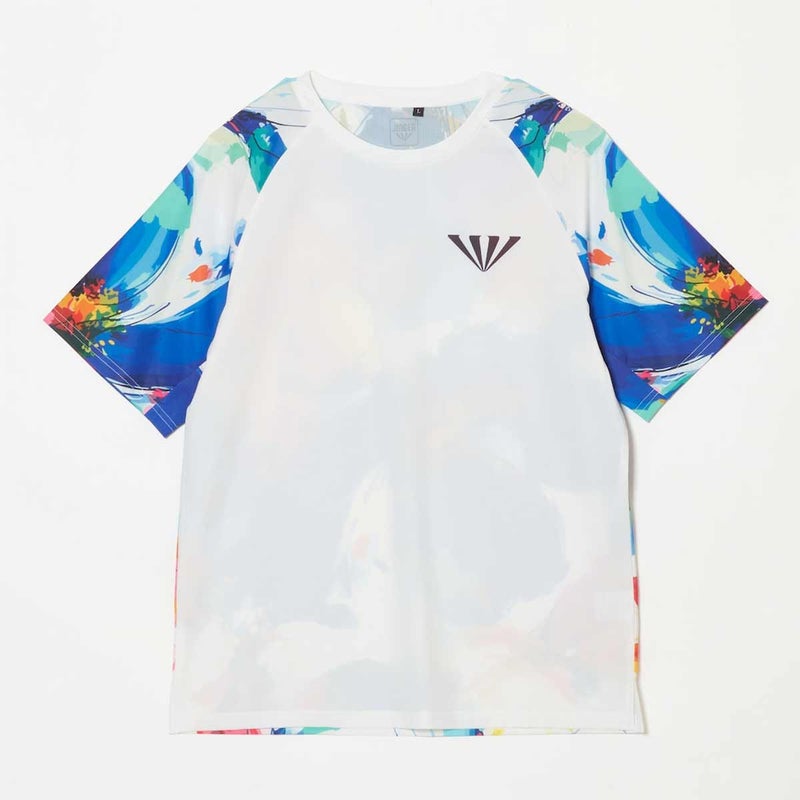 ジンガーJINGERランニングウェア半袖TシャツJ-1054-WHTメンズレディースユニセックス26SU春夏