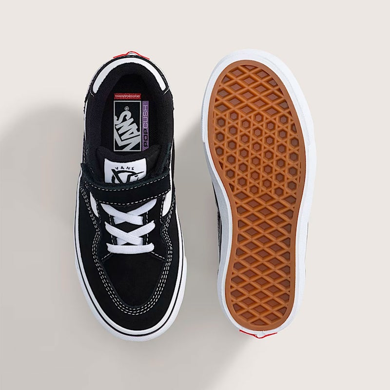 ヴァンズVANSスケボースケートボードスケシュースニーカーシューズ靴SKATEKIDSROWANVN000V1ABZWジュニアキッズ子ども男の子女の子26SU春夏