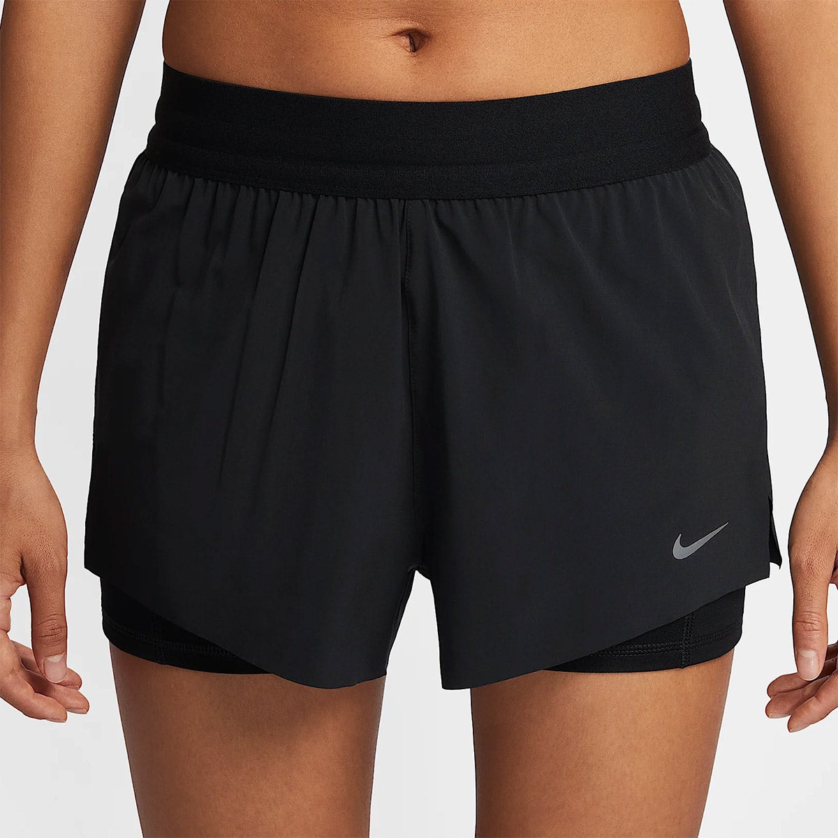ナイキ NIKE レディース スウィフト Dri-FIT ミッドライズ 2イン1