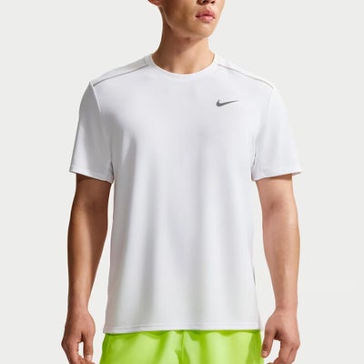 ナイキNIKEランニングウェア半袖TシャツマイラーDri-FITUVプロテクションショートスリーブランニングトップIF2083-100メンズ男性26FA秋冬