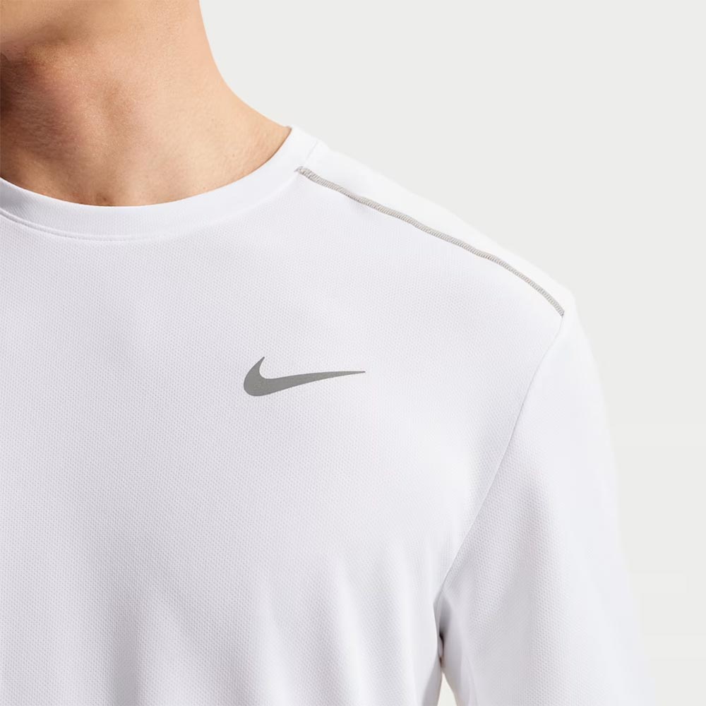 ナイキNIKEランニングウェア半袖TシャツマイラーDri-FITUVプロテクションショートスリーブランニングトップIF2083-100メンズ男性26FA秋冬