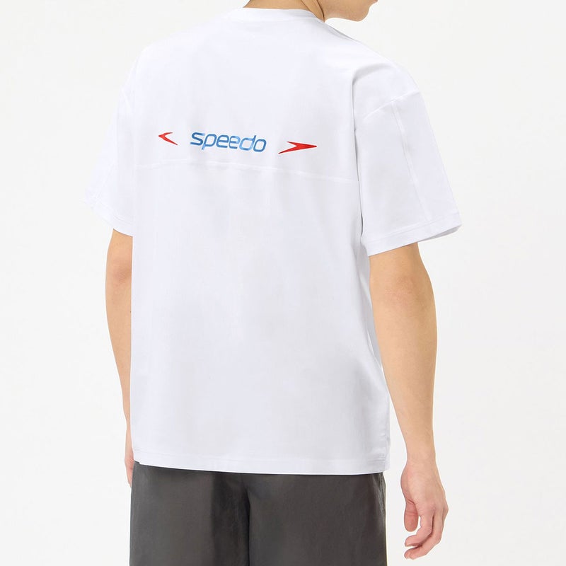 スピードSPEEDOスイムフィットネス競泳水着エスピークロスカットラッシュガードティーSPCROSSCUTR/GTSL72670-Wメンズ男性26S2