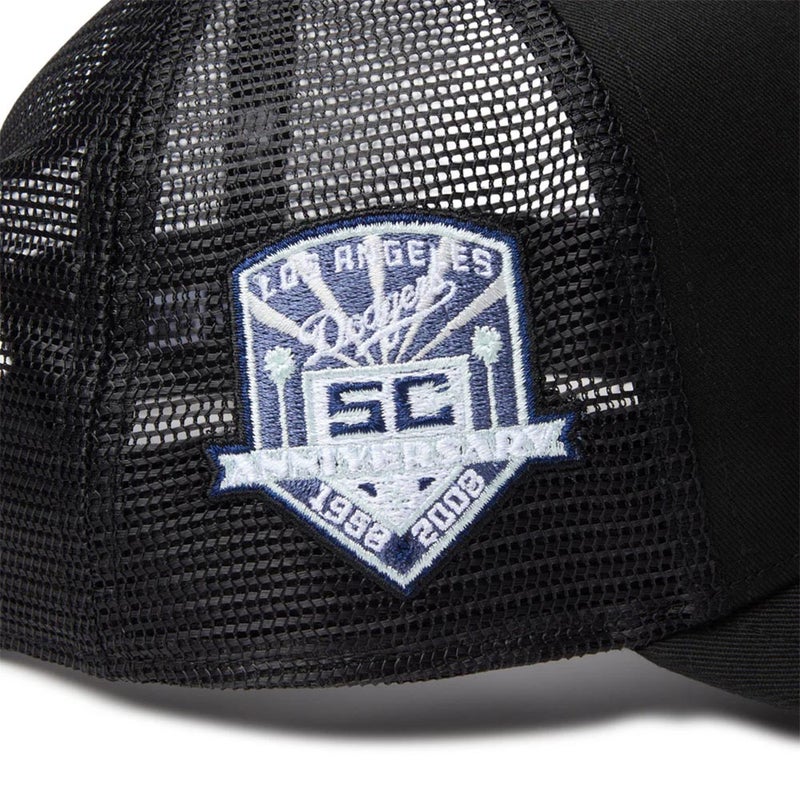ニューエラNEWERAアウトドアカジュアル帽子キャップ9FORTYA-FrameトラッカーMLBSidePatchロサンゼルス・ドジャースブラック14744914メンズレディースユニセックス26SP春夏