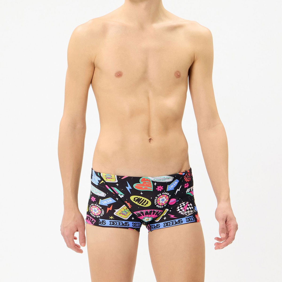 スピードSPEEDOスイムフィットネス競泳水着カラフルアイコンズターンズボックスCOLORFULICONSTURNSBOXST52654-BLメンズ男性26S2