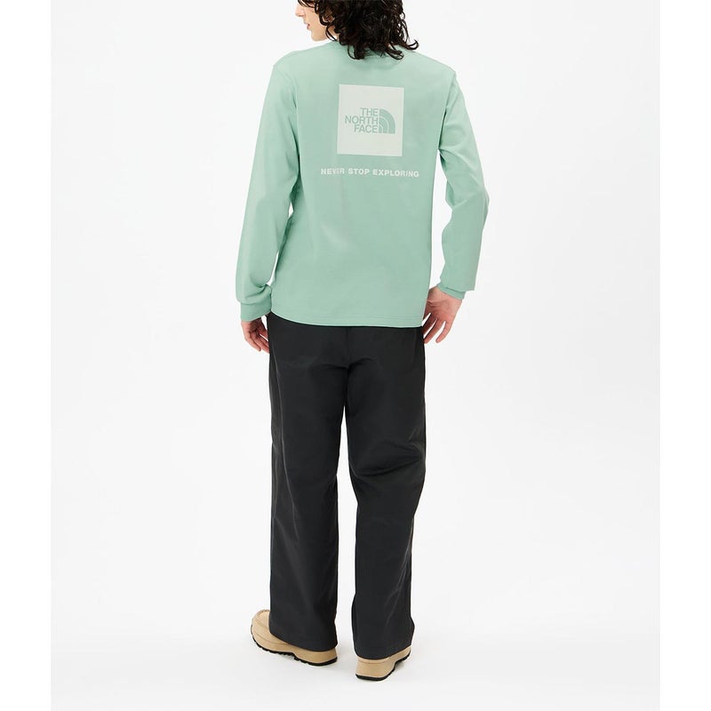 ザ・ノース・フェイスTHENORTHFACEアウトドアカジュアルロングスリーブバックスクエアロゴティーウェア長袖TシャツロンTNT32442-MTメンズレディースユニセックス26FW秋冬