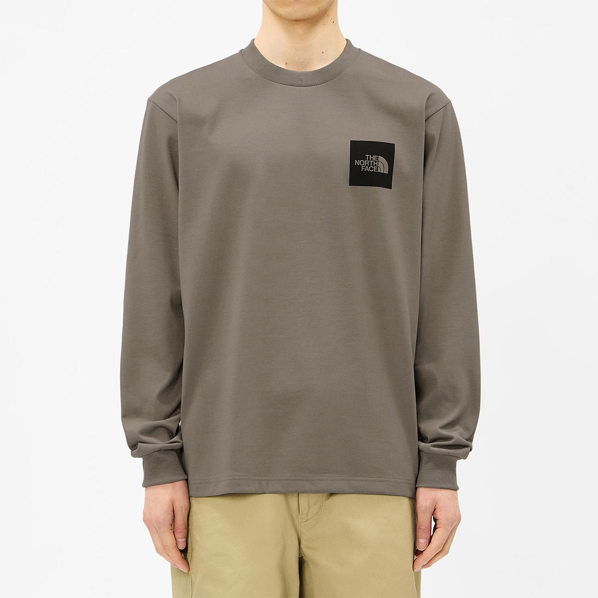 ザ・ノース・フェイスTHENORTHFACEアウトドアカジュアルロングスリーブスクエアロゴティーウェア長袖TシャツロンTNT82534-MRメンズレディースユニセックス26FW秋冬