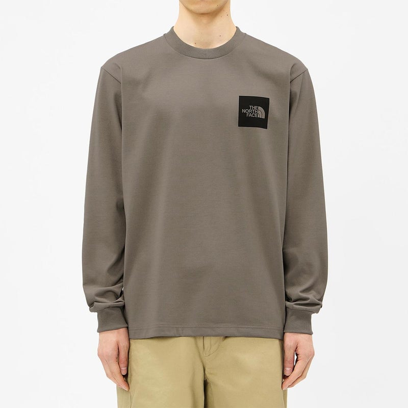 ザ・ノース・フェイスTHENORTHFACEアウトドアカジュアルロングスリーブスクエアロゴティーウェア長袖TシャツロンTNT82534-MRメンズレディースユニセックス26FW秋冬