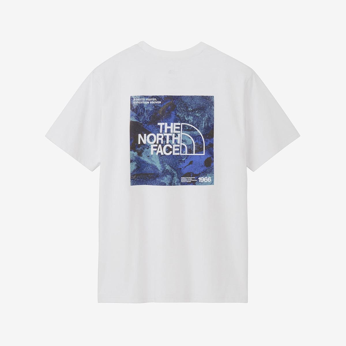 ザ・ノース・フェイスTHENORTHFACEアウトドアカジュアルショートスリーブESスクエアロゴティーウェア半袖TシャツNT82670-Wメンズ男性26FW秋冬