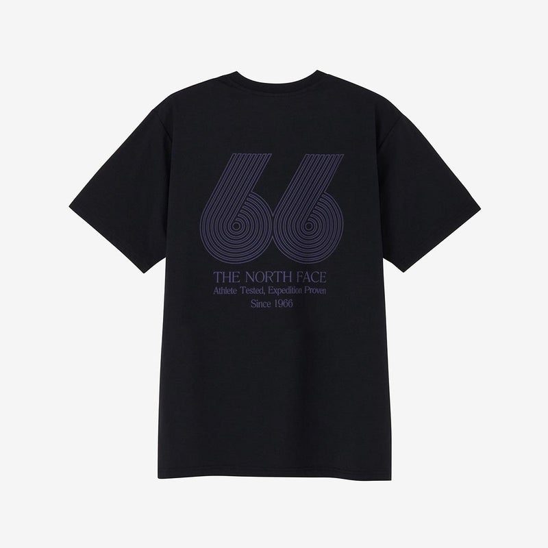ザ・ノース・フェイスTHENORTHFACEアウトドアカジュアルショートスリーブES66グラフィックワイドティーウェア半袖TシャツNT82672-Kメンズ男性26FW秋冬