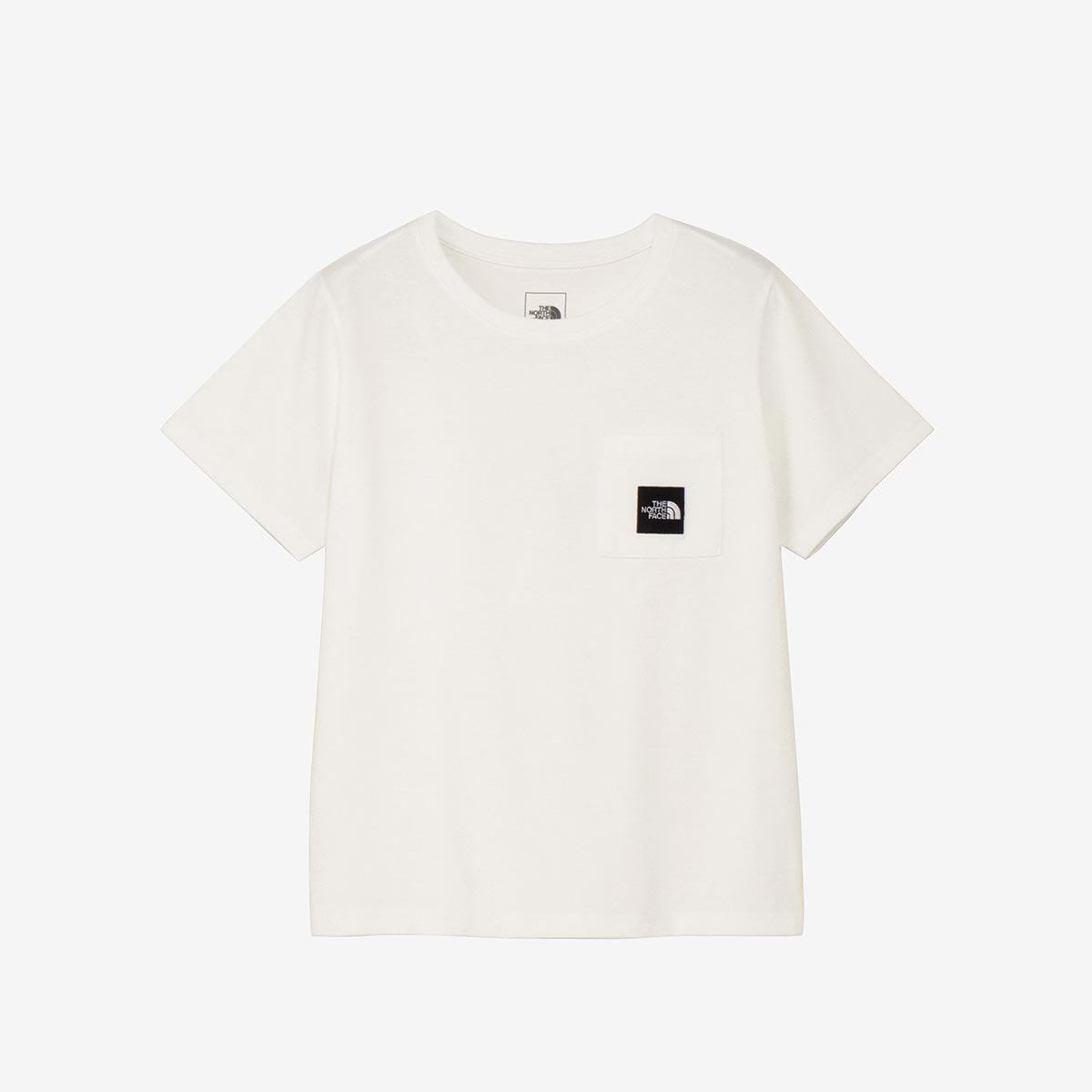 ザ・ノース・フェイスTHENORTHFACEアウトドアカジュアルショートスリーブスクエアロゴポケットティーウェア半袖TシャツNTW82541-Wレディース女性26FW秋冬