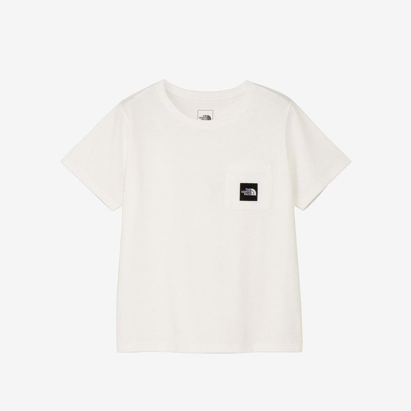 ザ・ノース・フェイスTHENORTHFACEアウトドアカジュアルショートスリーブスクエアロゴポケットティーウェア半袖TシャツNTW82541-Wレディース女性26FW秋冬